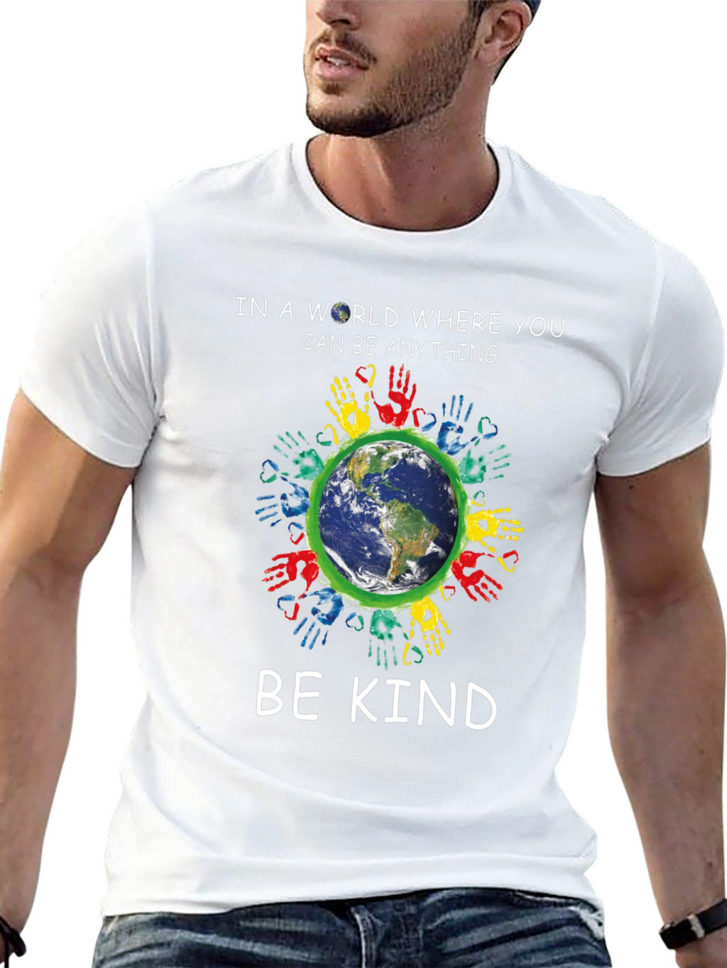Be Kind Earth Graphic Tee