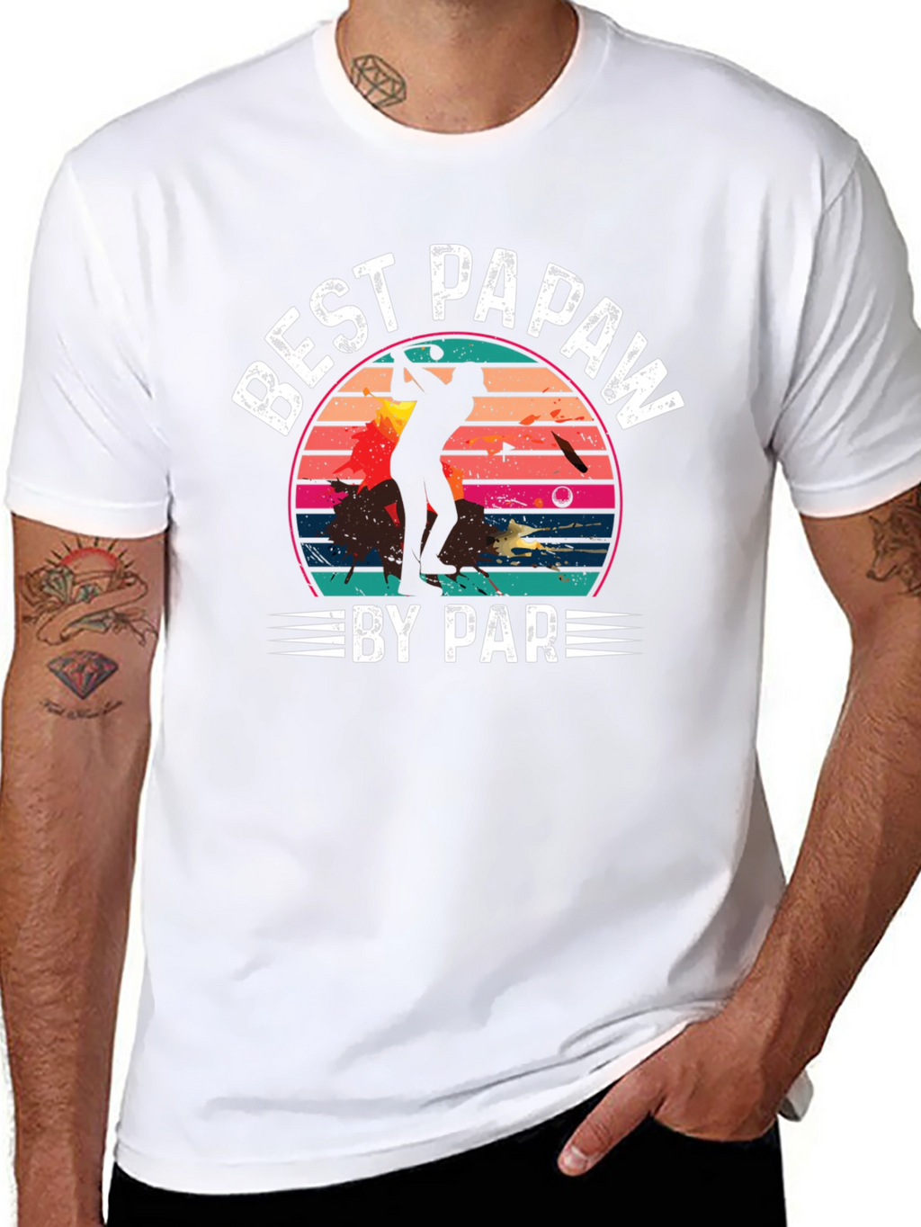 Best Papaw By Par Golf T-Shirt