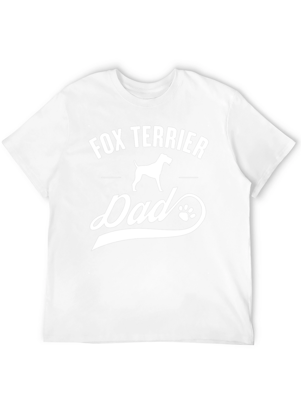 Fox Terrier Dad Graphic Tee - Dog Lover Gift