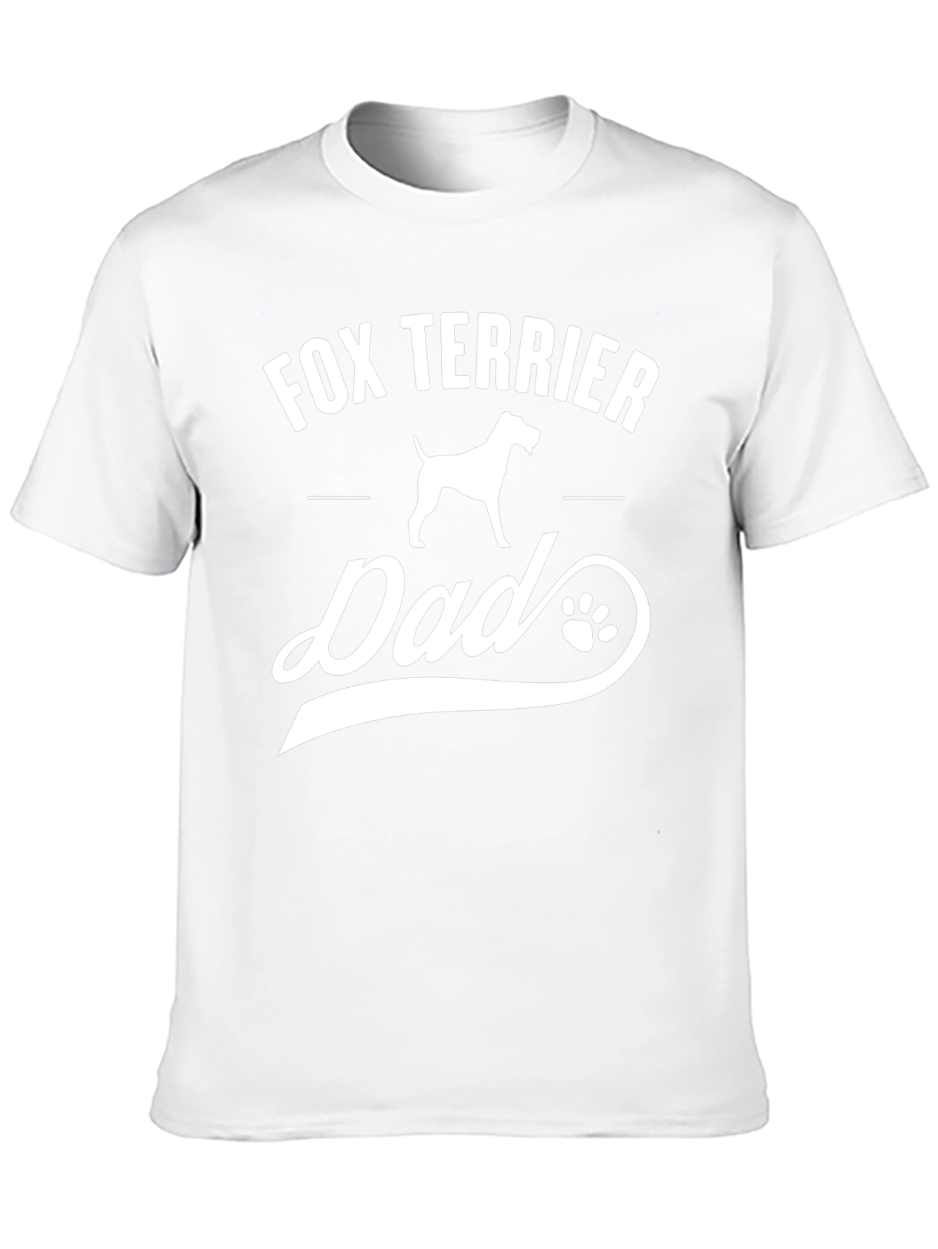 Fox Terrier Dad Graphic Tee - Dog Lover Gift
