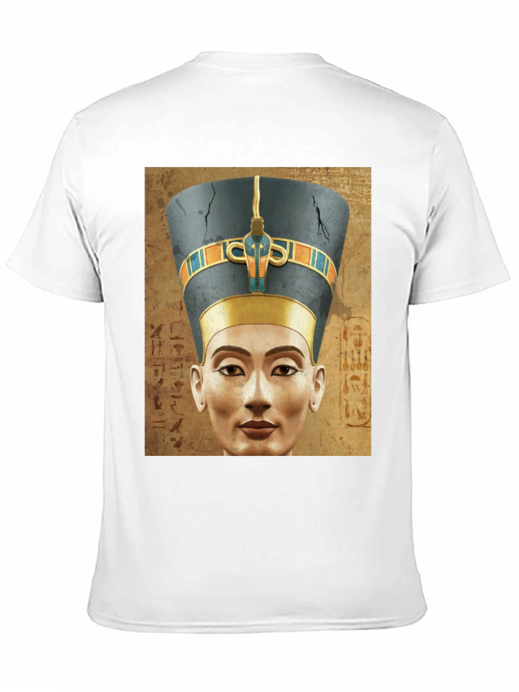 Nefertiti Graphic T-Shirt - Egyptian Queen Style