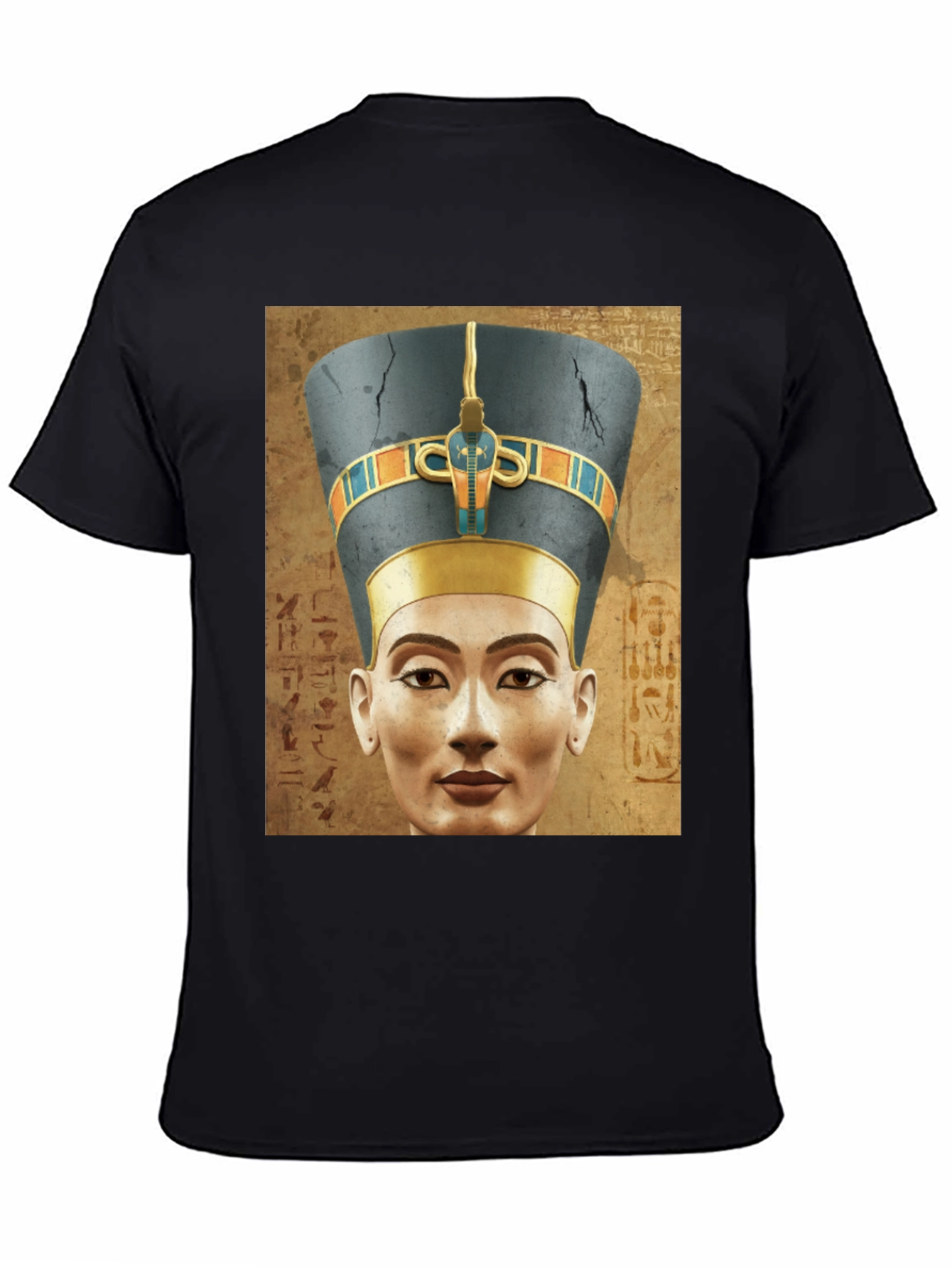 Nefertiti Graphic T-Shirt - Egyptian Queen Style