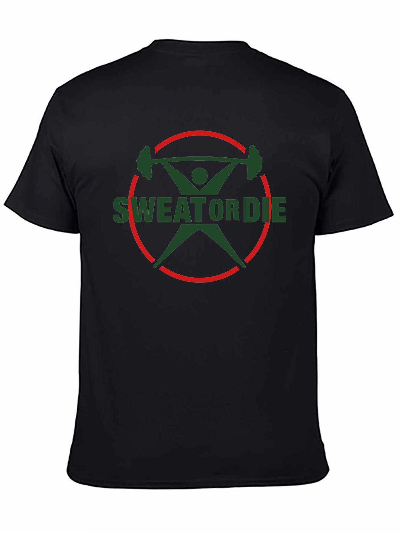 Sweat or Die Fitness T-Shirt - Black Graphic Tee