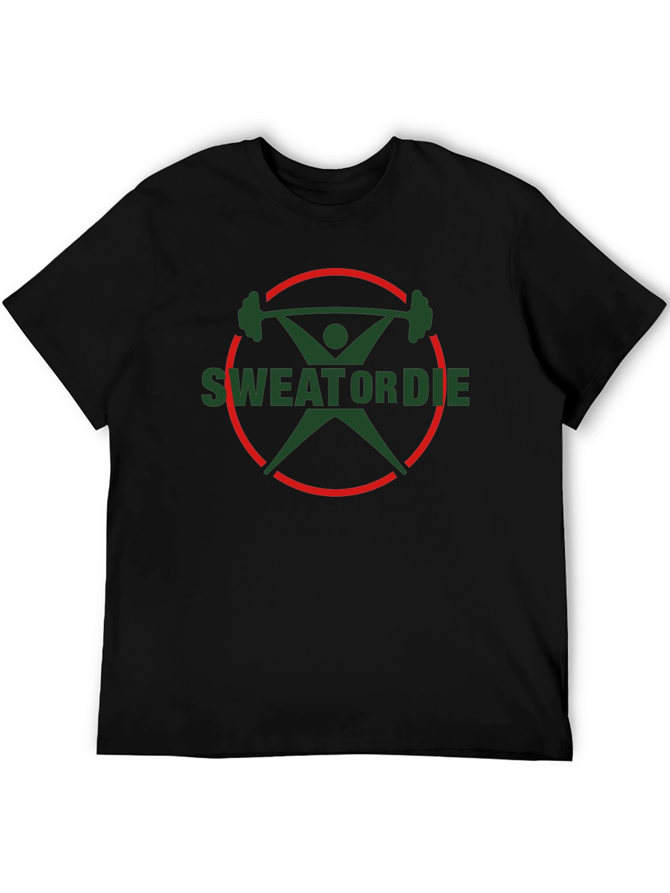 Sweat or Die Fitness T-Shirt - Black Graphic Tee