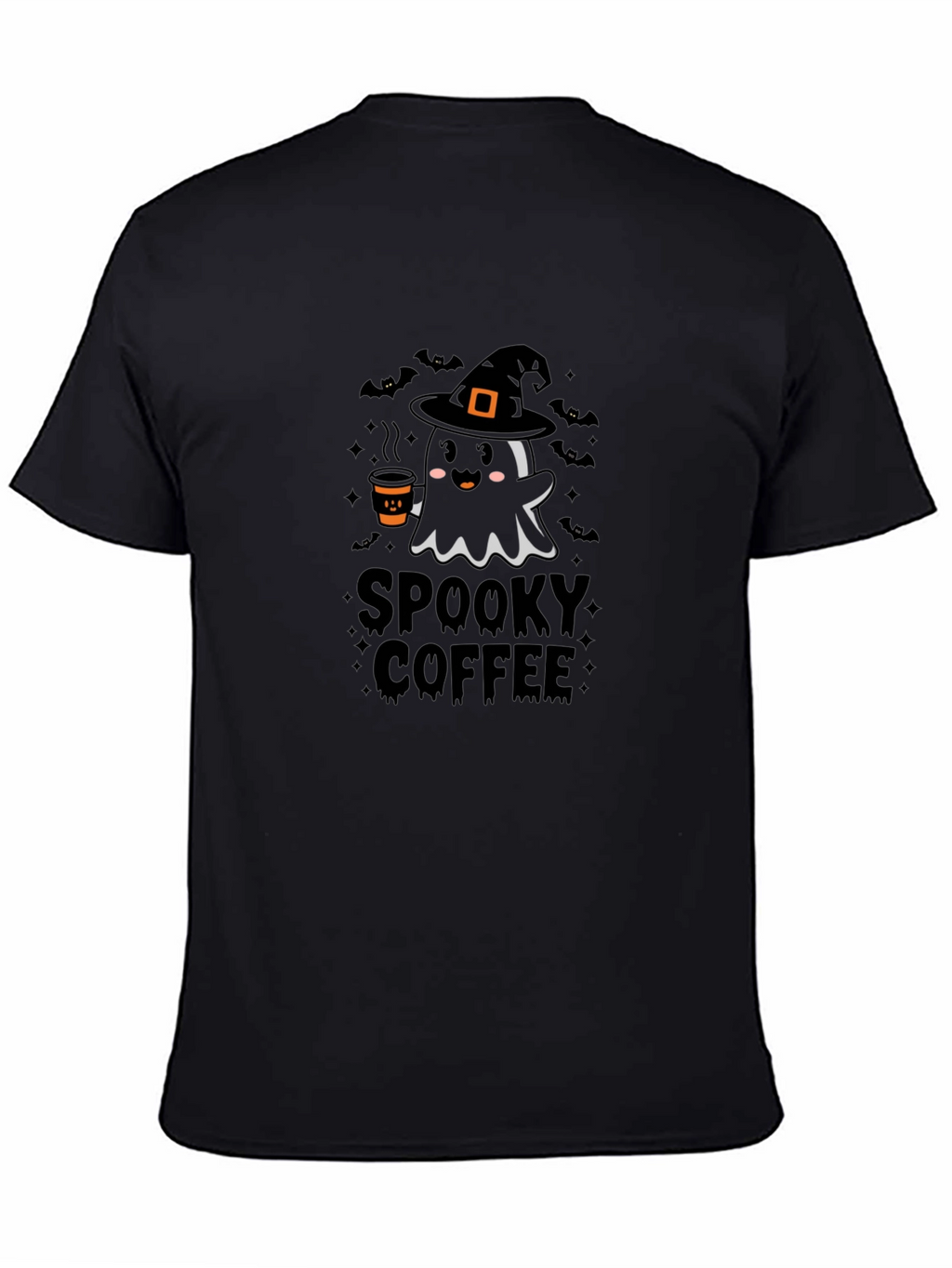 Spooky Coffee Halloween T-Shirt