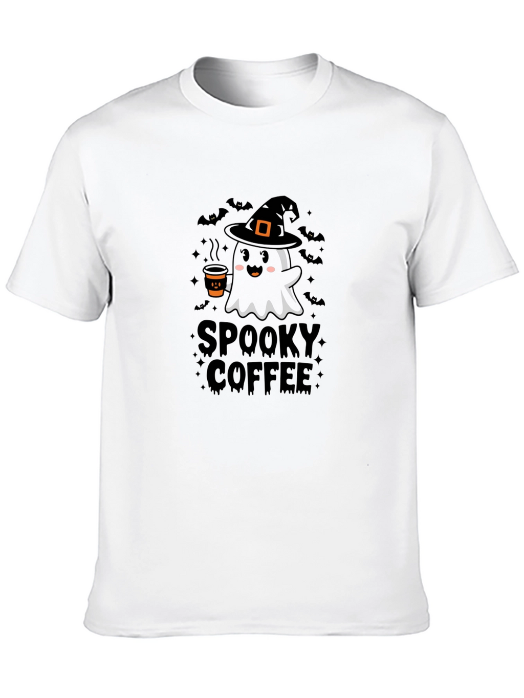 Spooky Coffee Halloween T-Shirt