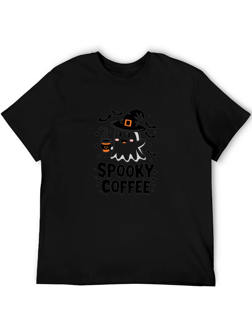 Spooky Coffee Halloween T-Shirt