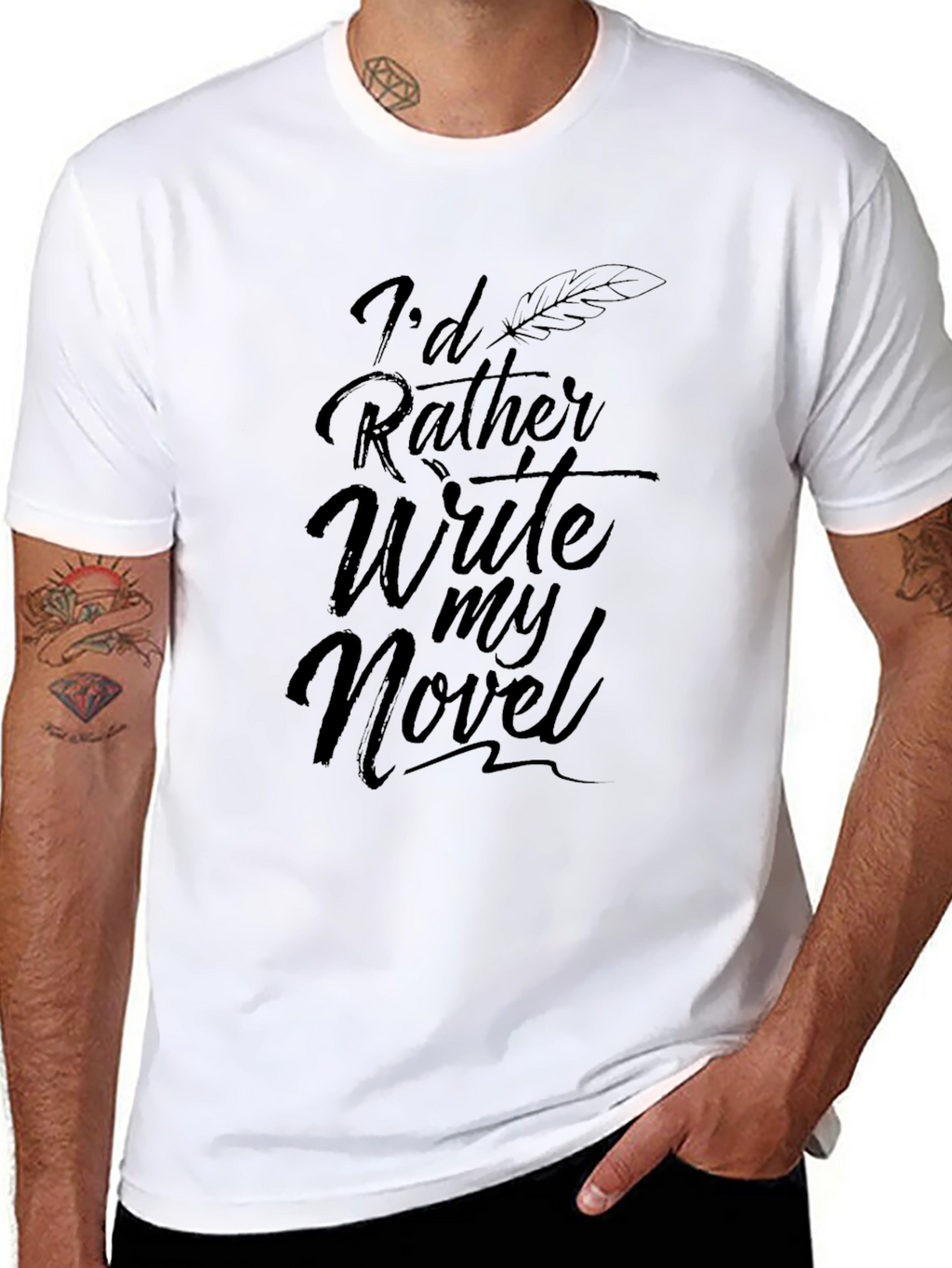 Id Rather Write My Novel T-Shirt
