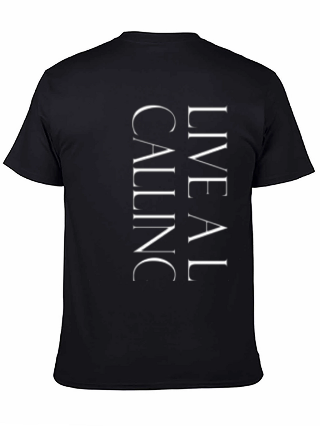 Live A Calling Graphic Tee - Black