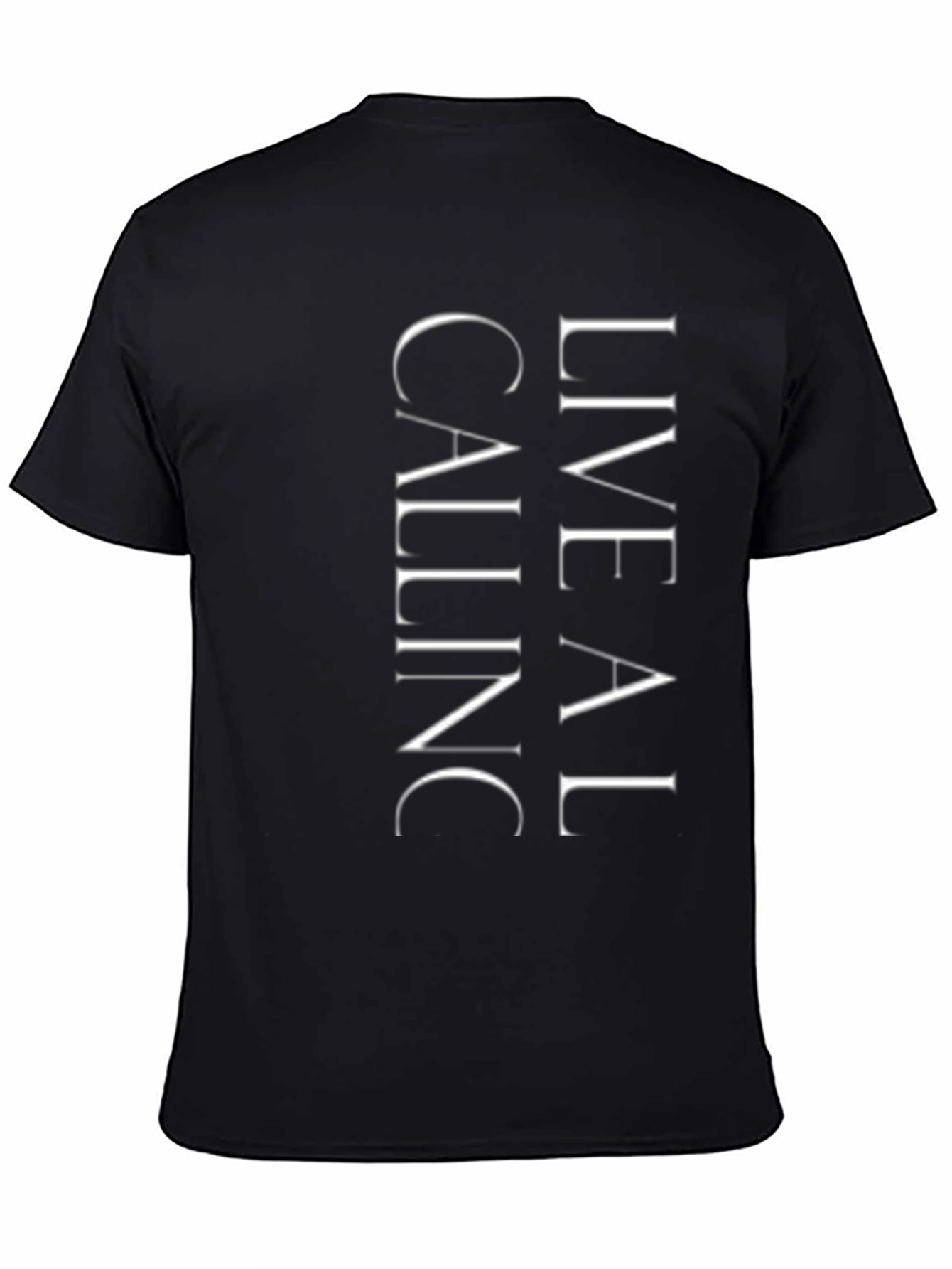 Live A Calling Graphic Tee - Black