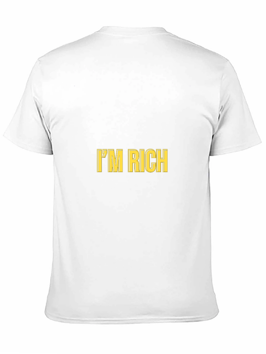 Im Rich Black Graphic Tee