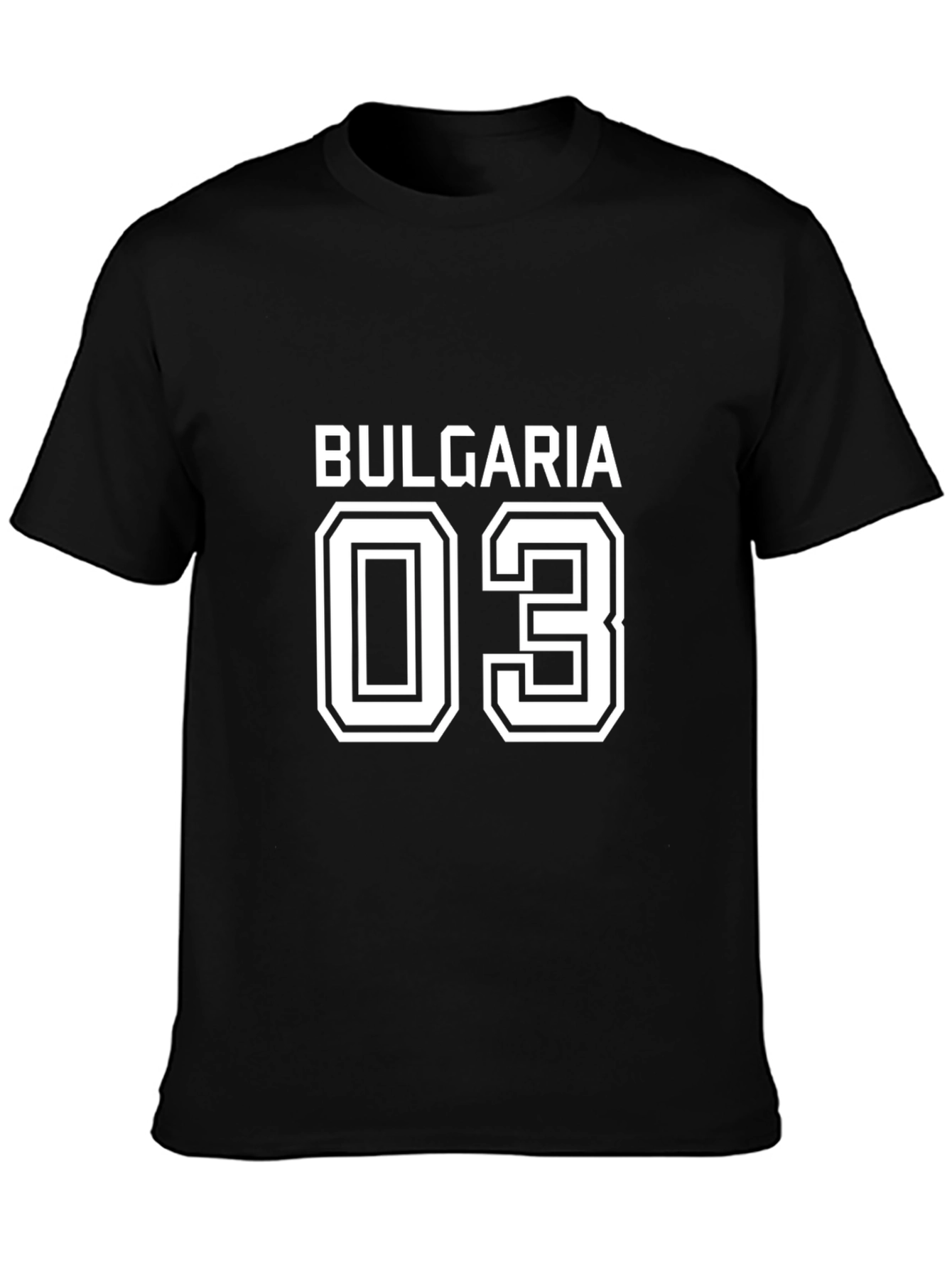 Bulgaria 03 Black T-Shirt