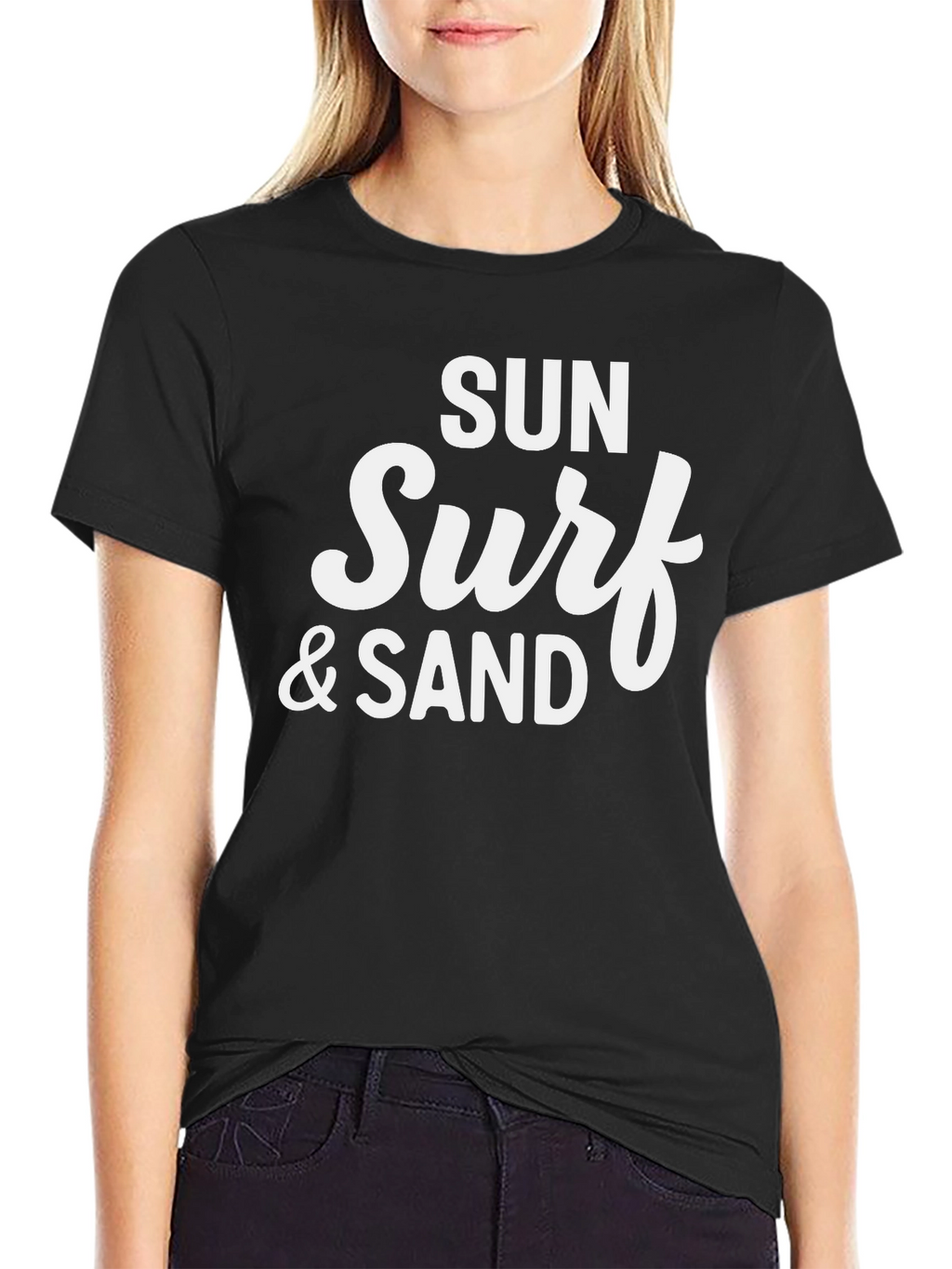 Sun Surf & Sand Graphic Tee - Beach Vibes