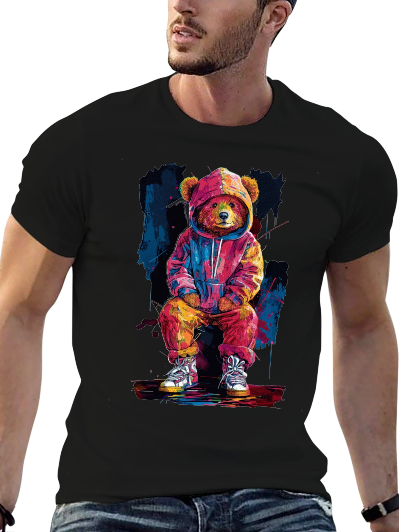 Cool Bear Hoodie T-Shirt