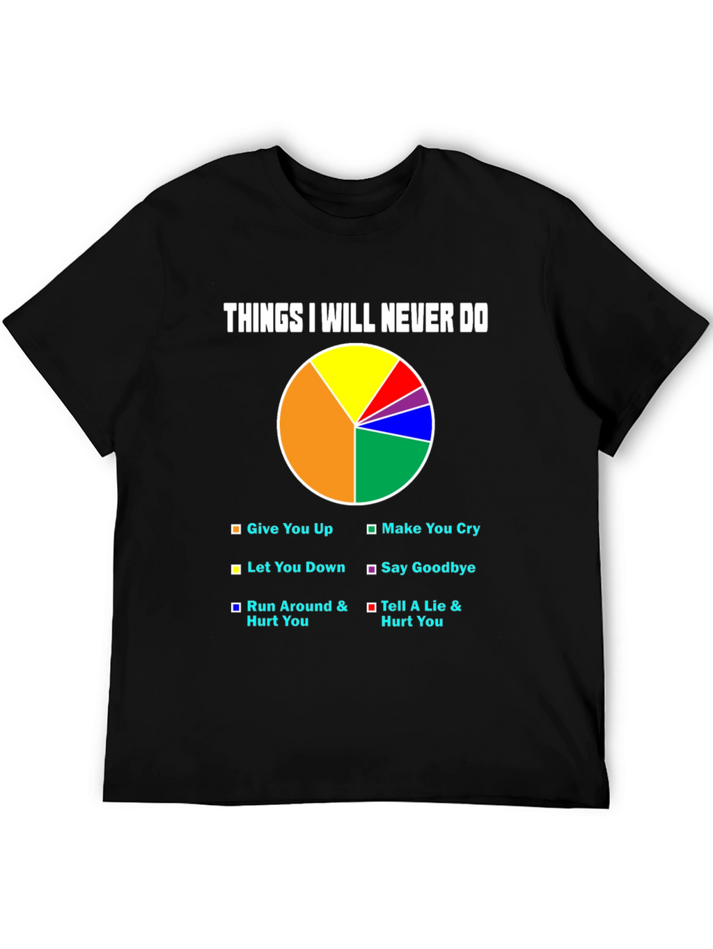 Things I Will Never Do - Graphic T-Shirt