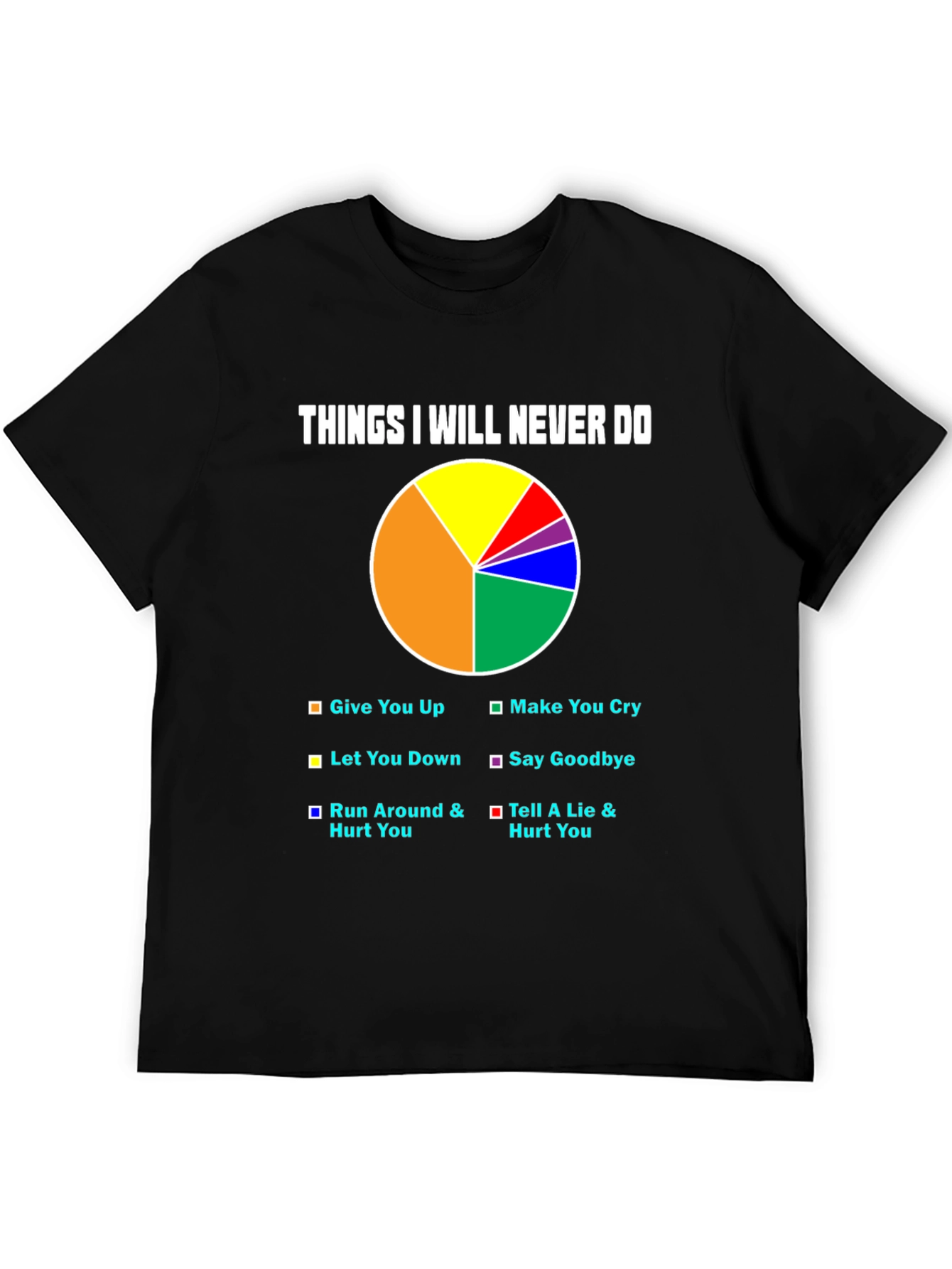 Things I Will Never Do - Graphic T-Shirt