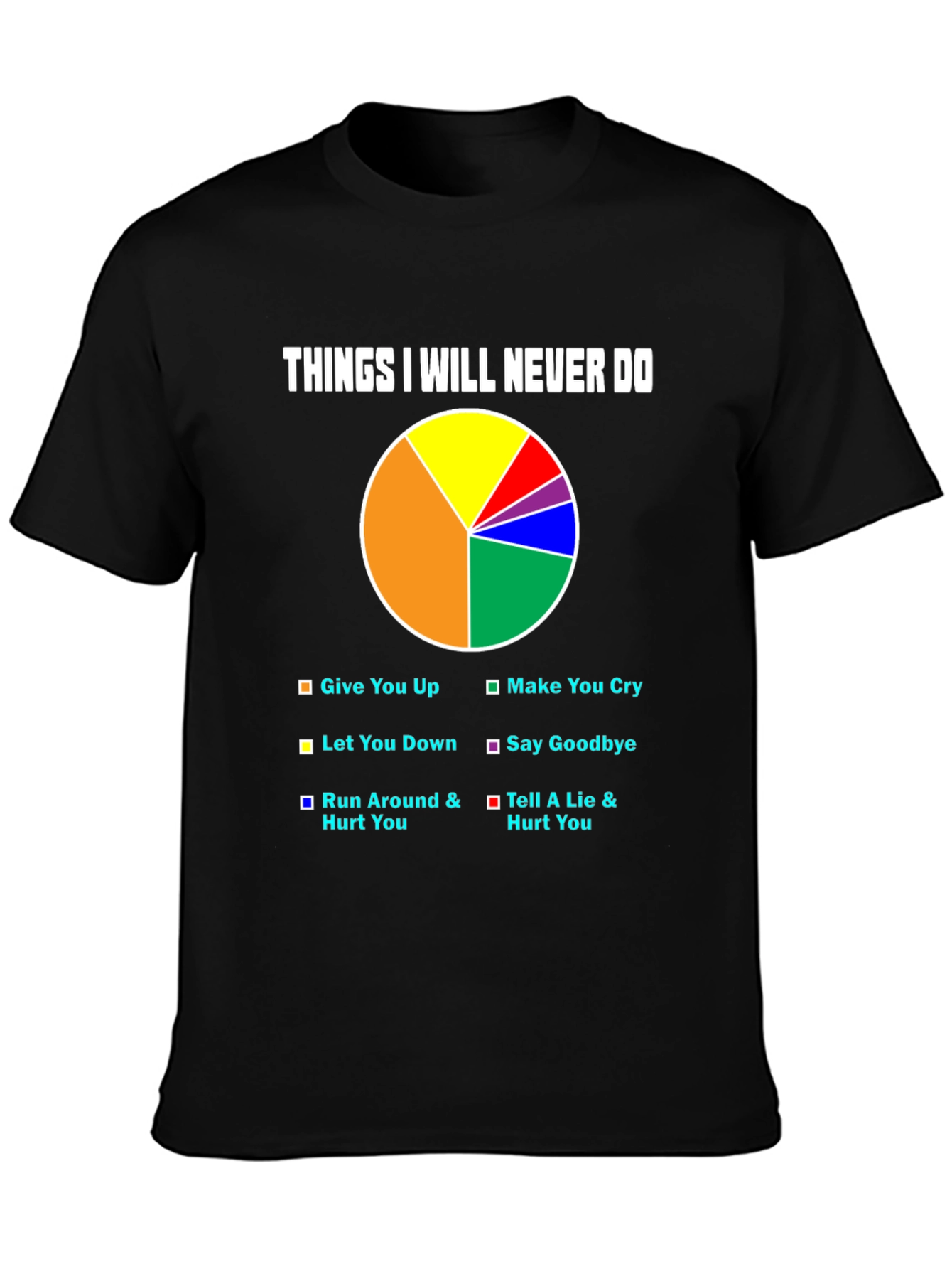 Things I Will Never Do - Graphic T-Shirt