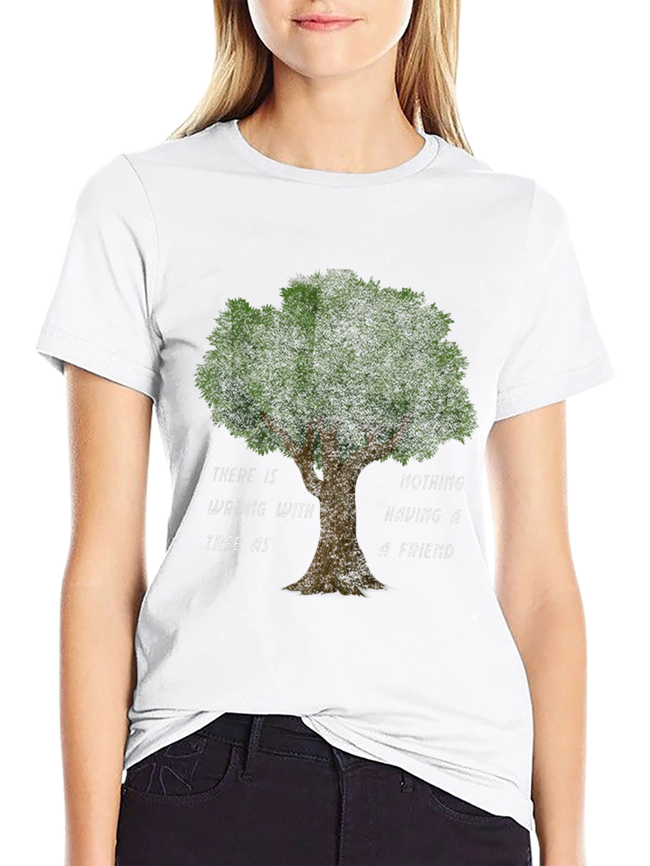 Tree Friend Graphic T-Shirt - Black