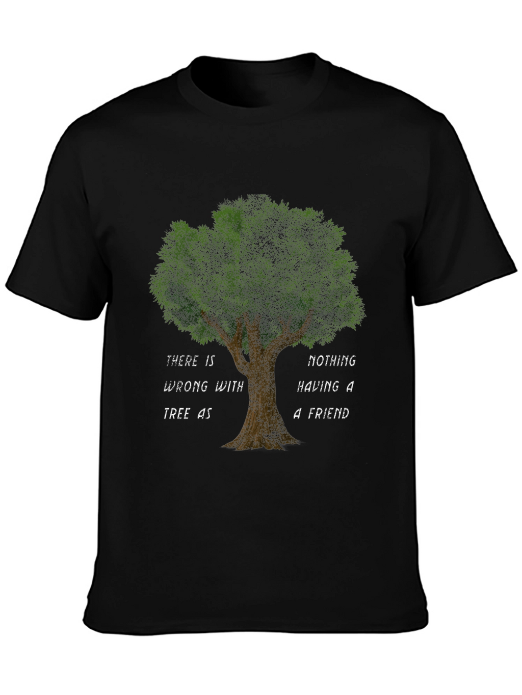 Tree Friend Graphic T-Shirt - Black