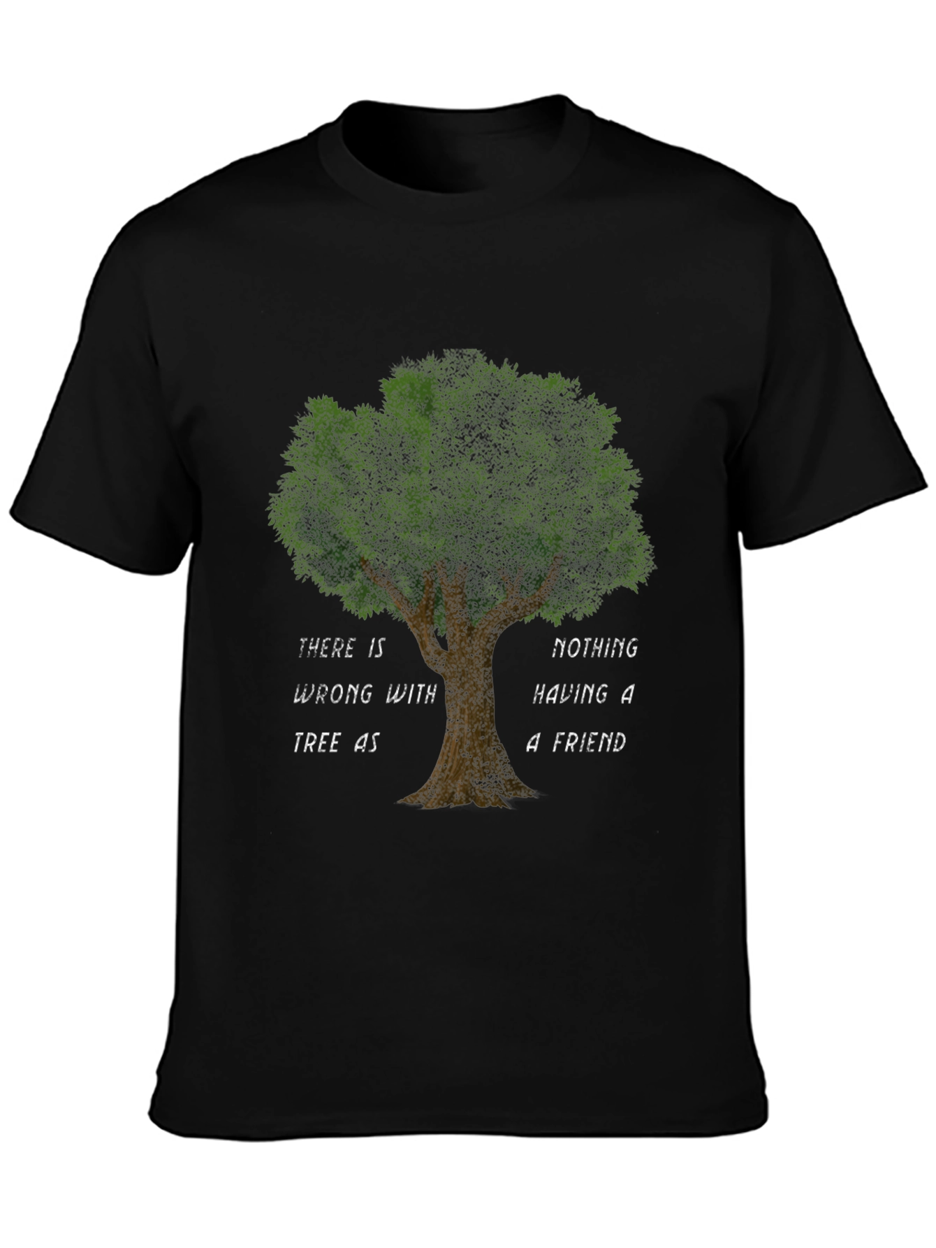 Tree Friend Graphic T-Shirt - Black