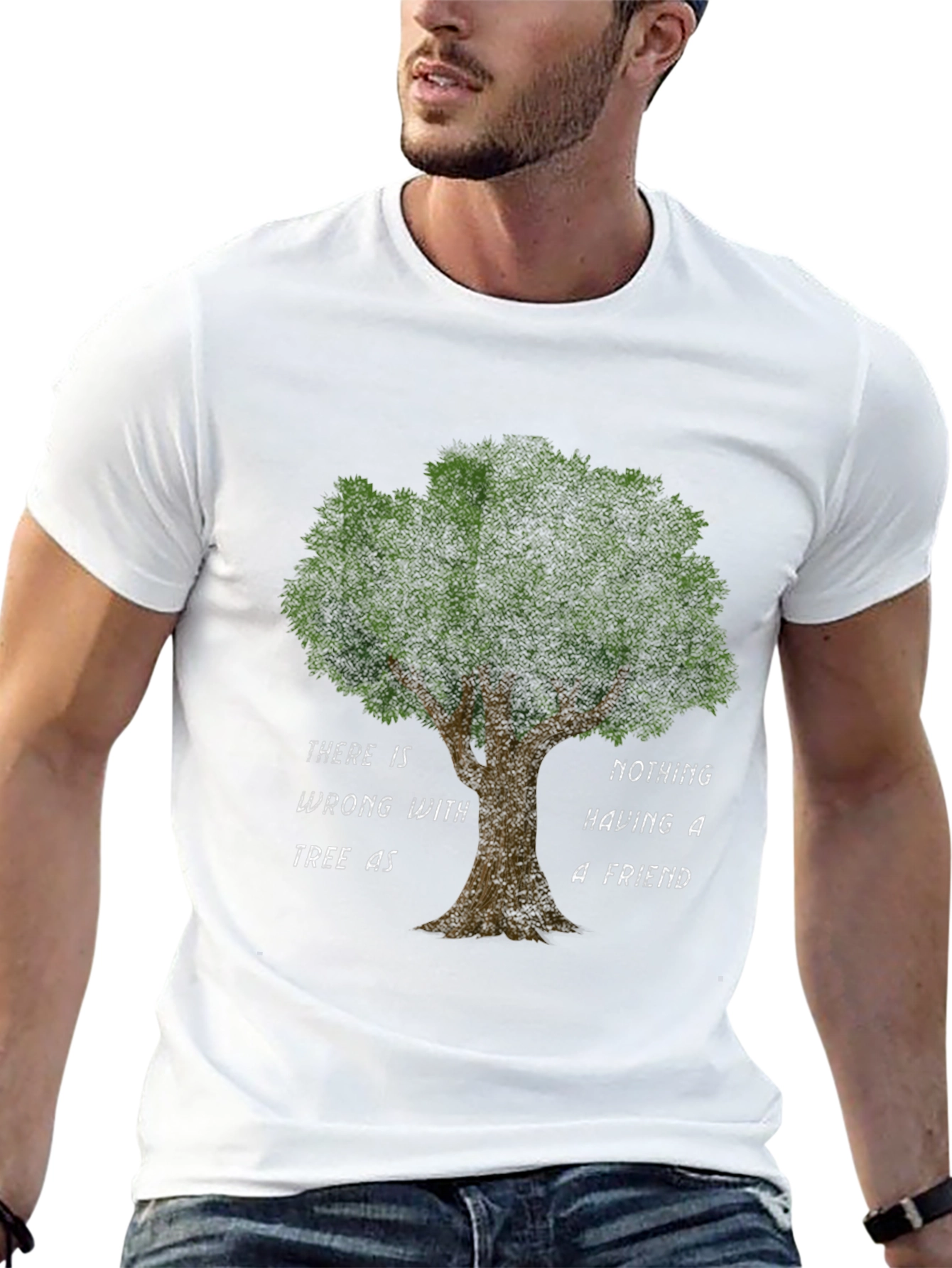 Tree Friend Graphic T-Shirt - Black
