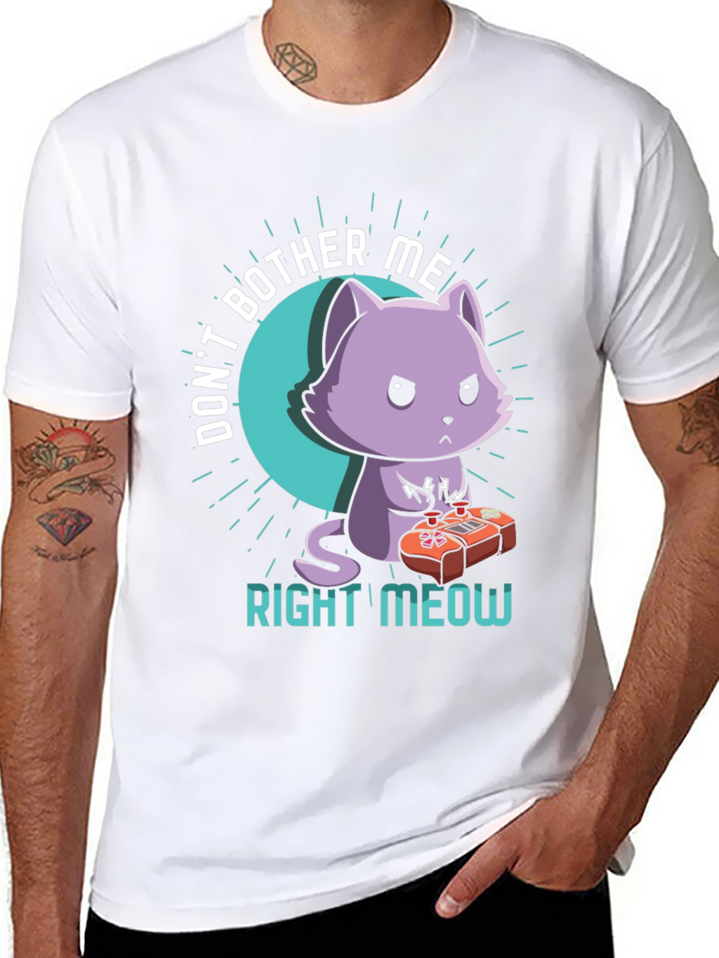 Dont Bother Me Right Meow T-Shirt