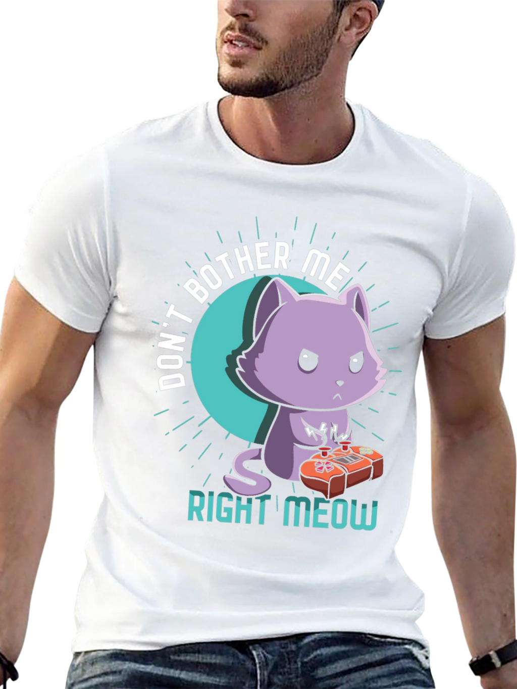 Dont Bother Me Right Meow T-Shirt