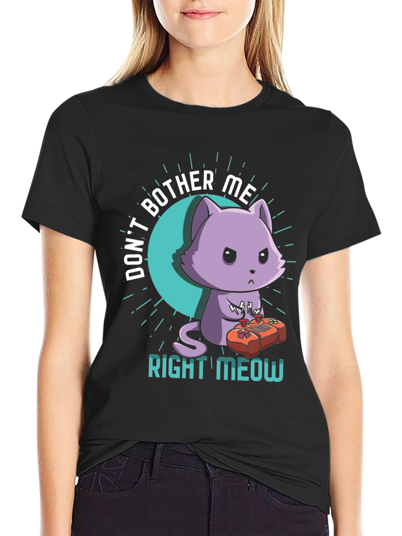 Dont Bother Me Right Meow T-Shirt