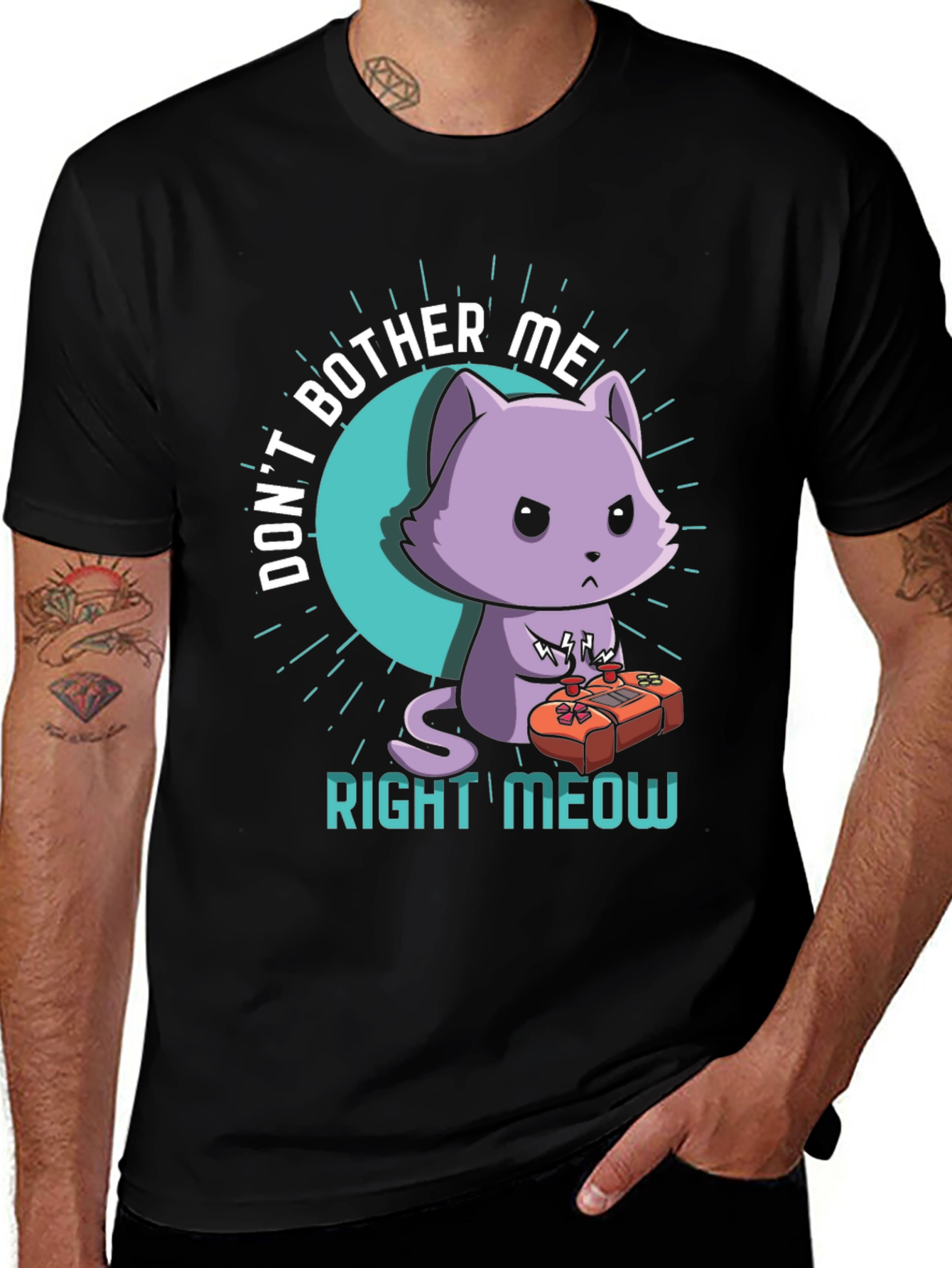Dont Bother Me Right Meow T-Shirt
