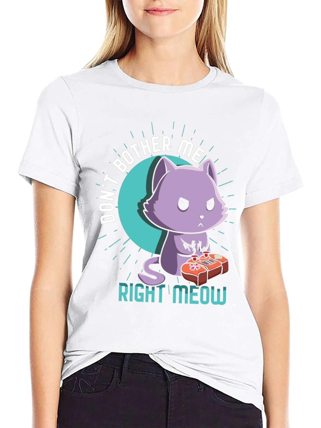Dont Bother Me Right Meow T-Shirt