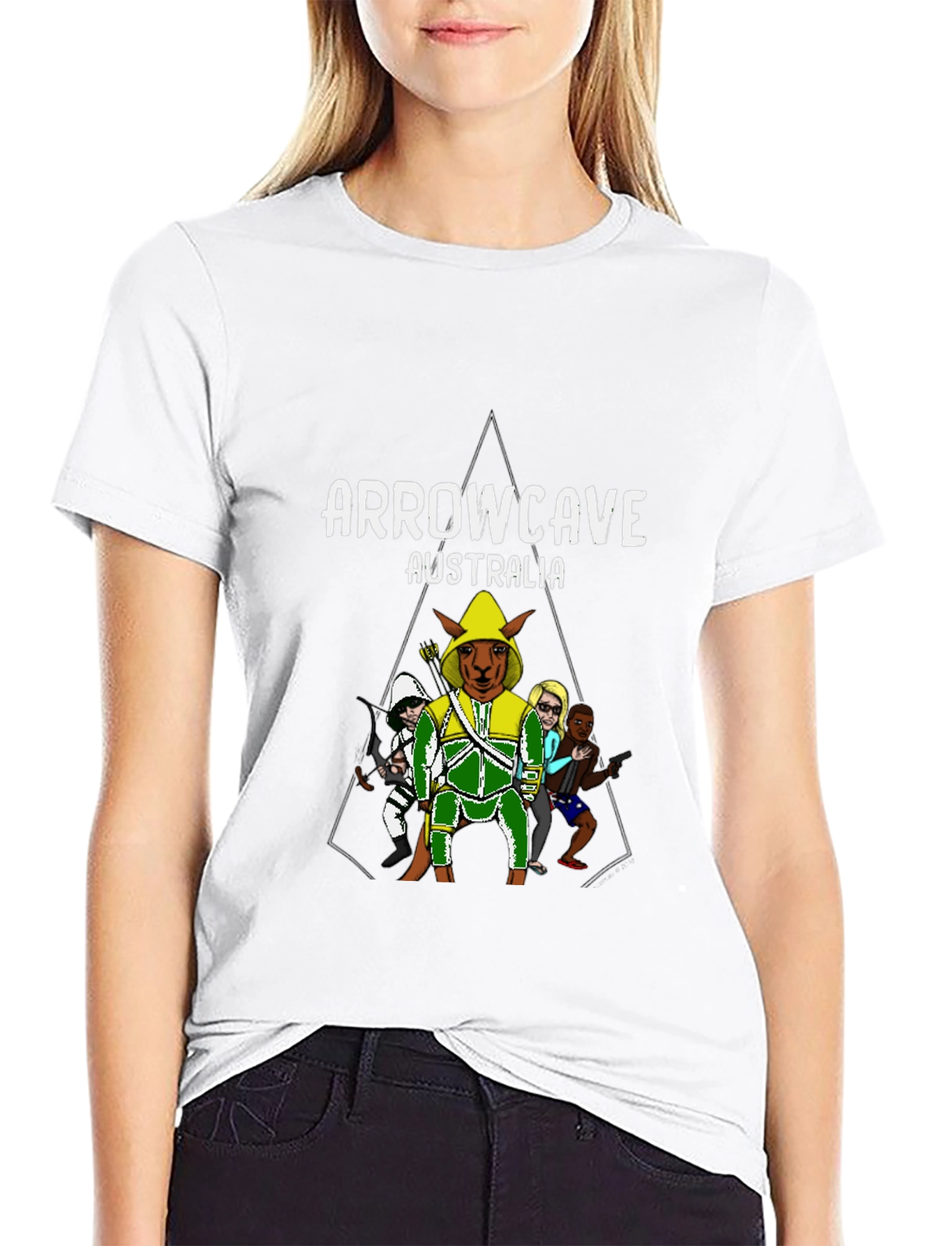 Arrowcave Australia T-Shirt Black