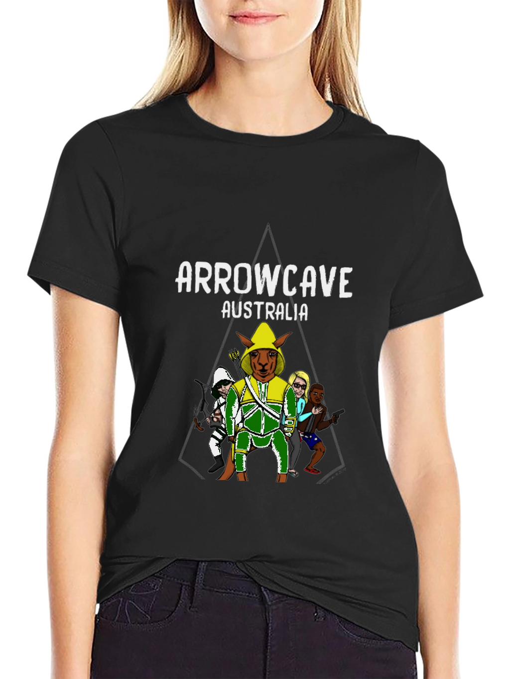 Arrowcave Australia T-Shirt Black