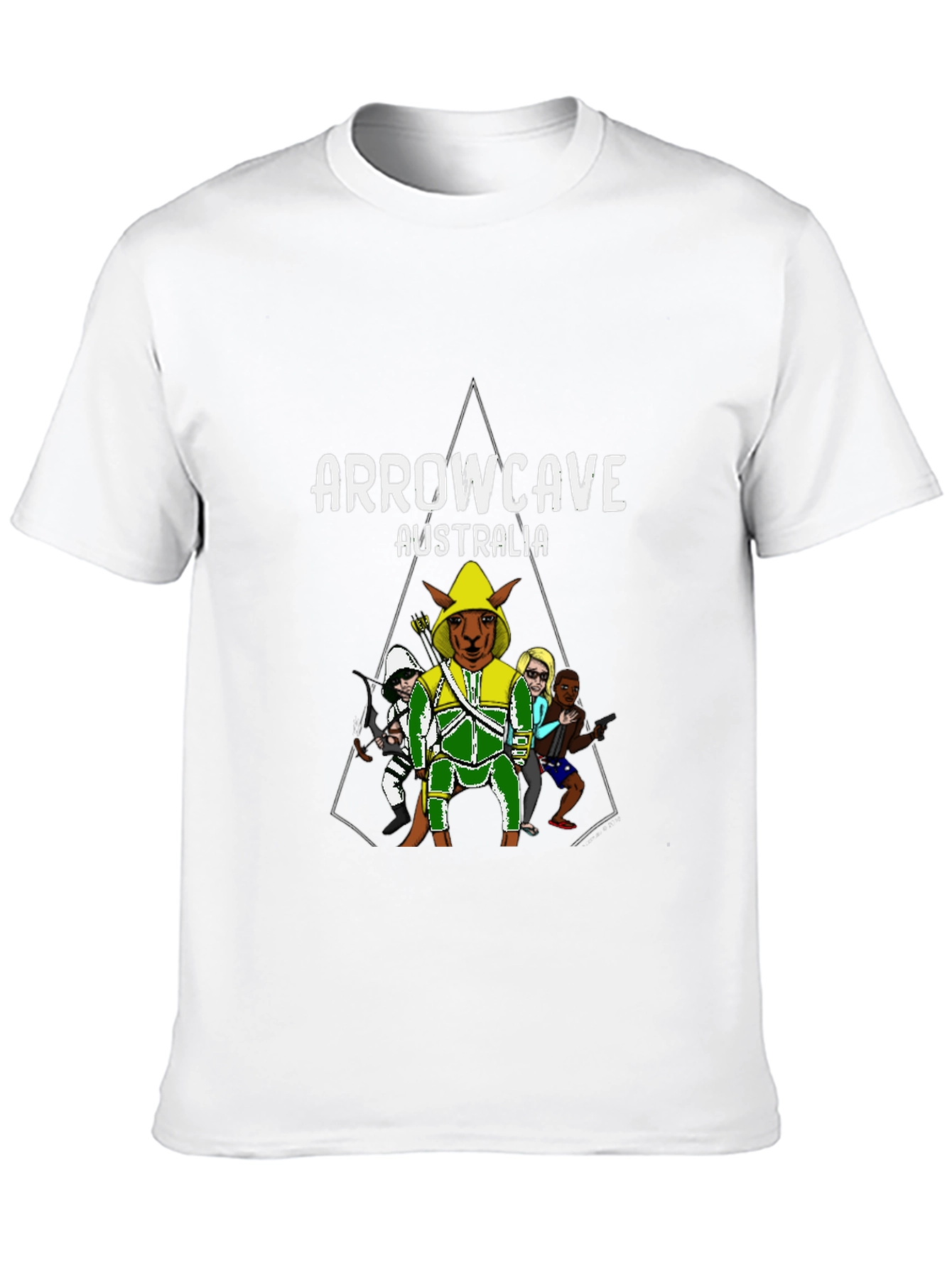 Arrowcave Australia T-Shirt Black