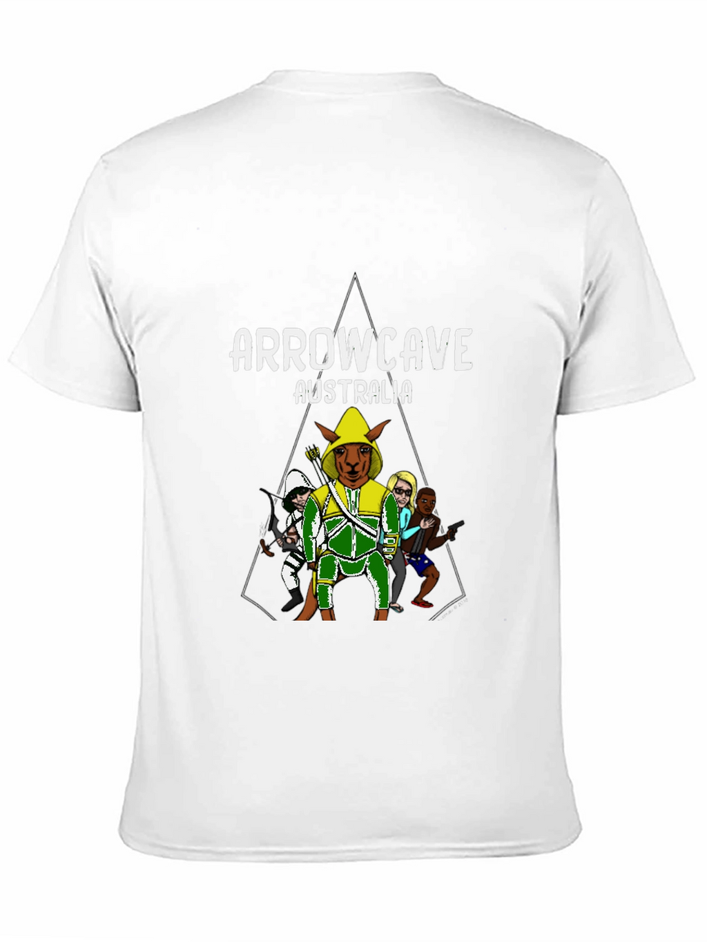 Arrowcave Australia T-Shirt Black