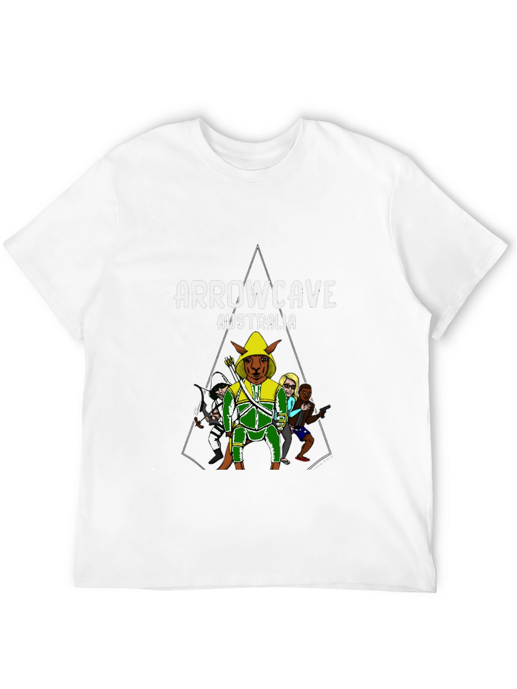 Arrowcave Australia T-Shirt Black