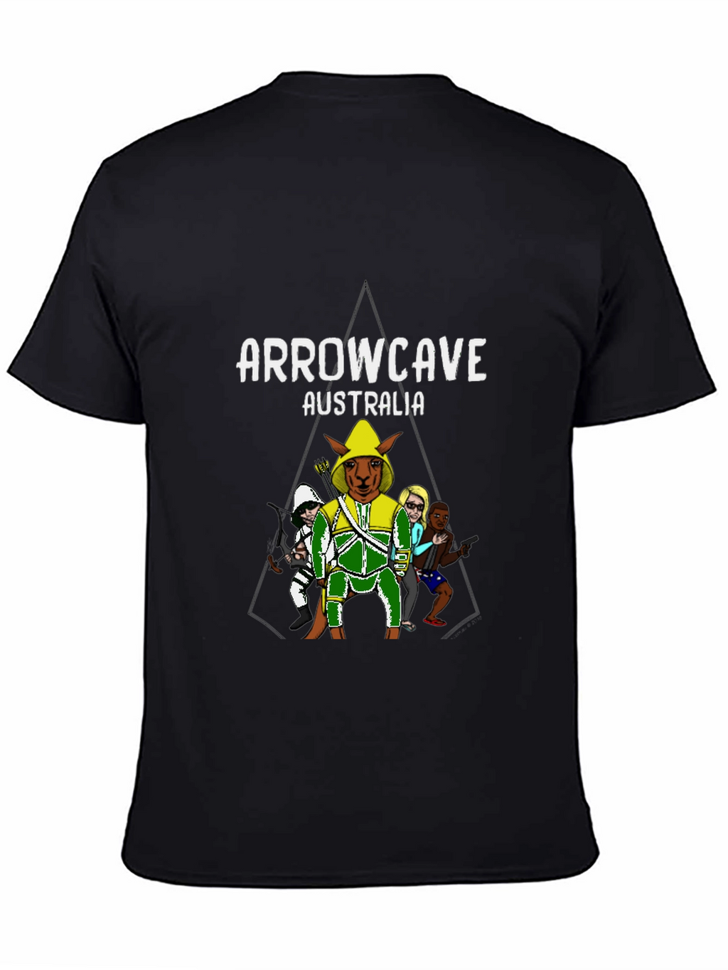 Arrowcave Australia T-Shirt Black