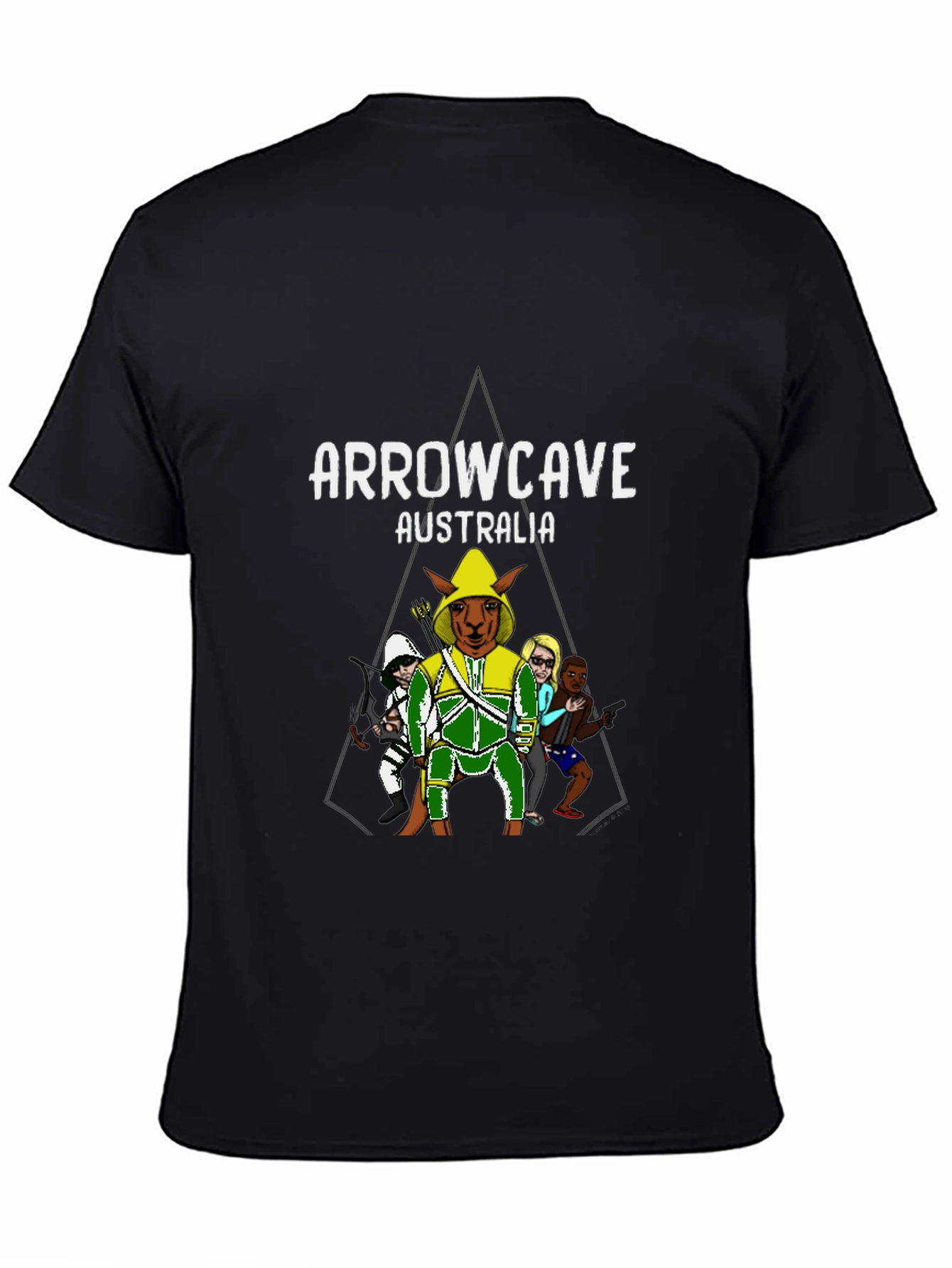 Arrowcave Australia T-Shirt Black