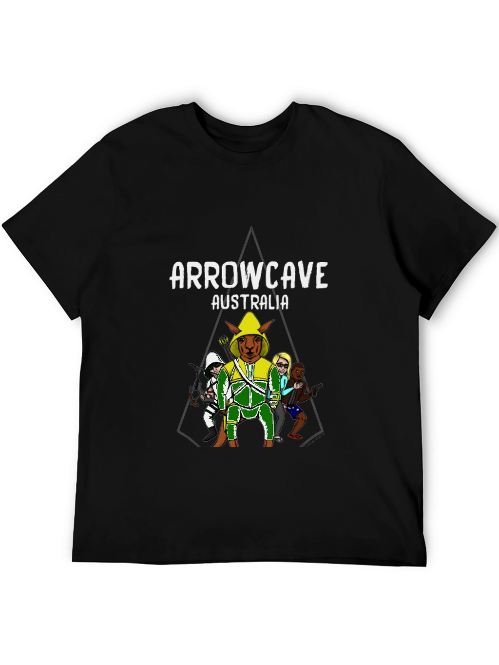 Arrowcave Australia T-Shirt Black