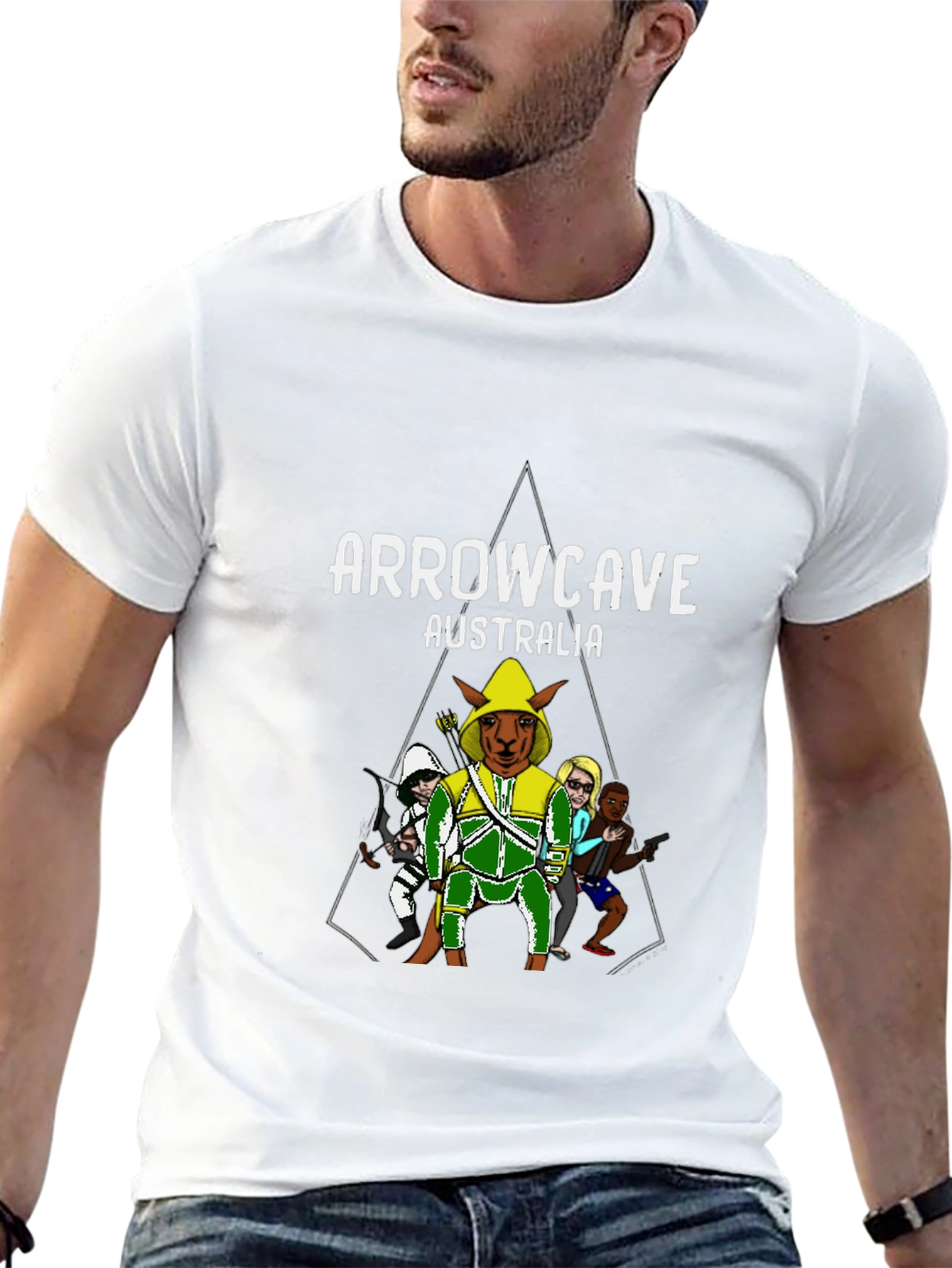 Arrowcave Australia T-Shirt Black