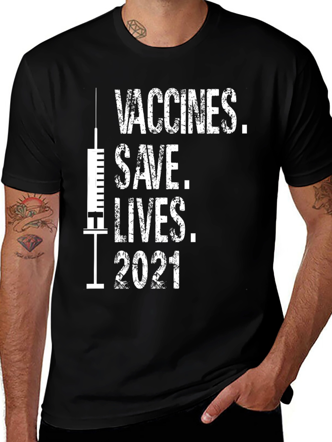 Vaccines Save Lives 2021 T-Shirt