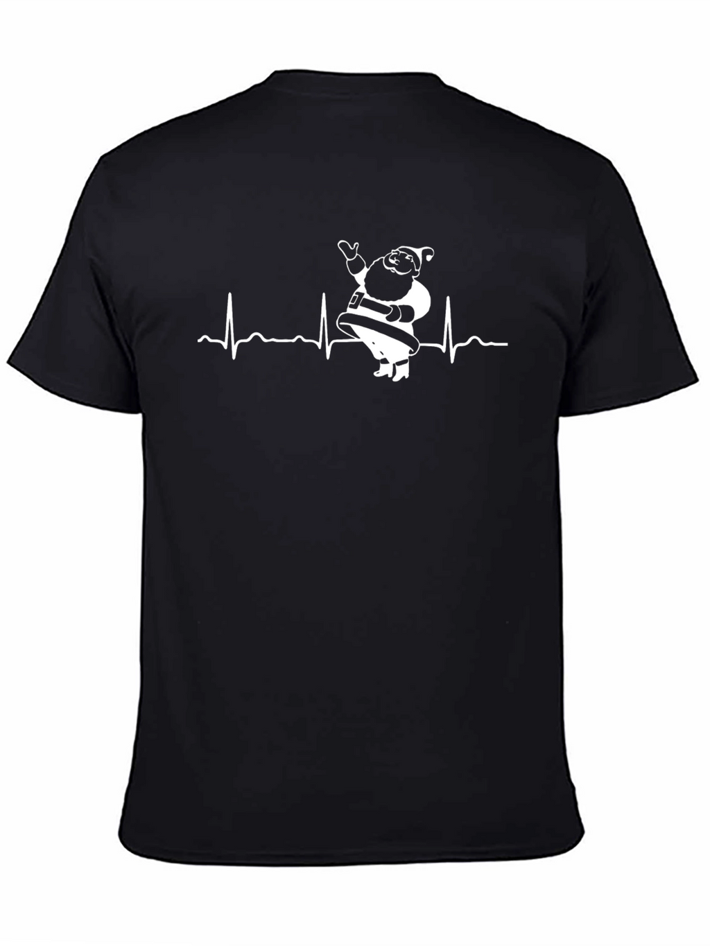 Santa Claus Heartbeat T-Shirt