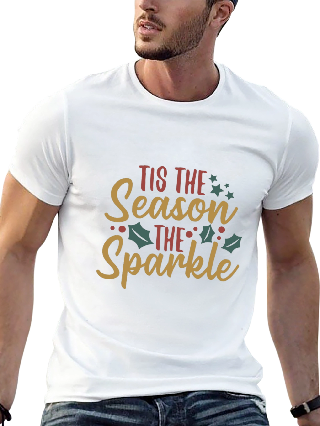 Tis The Season To Sparkle Christmas Graphic T-Shirt