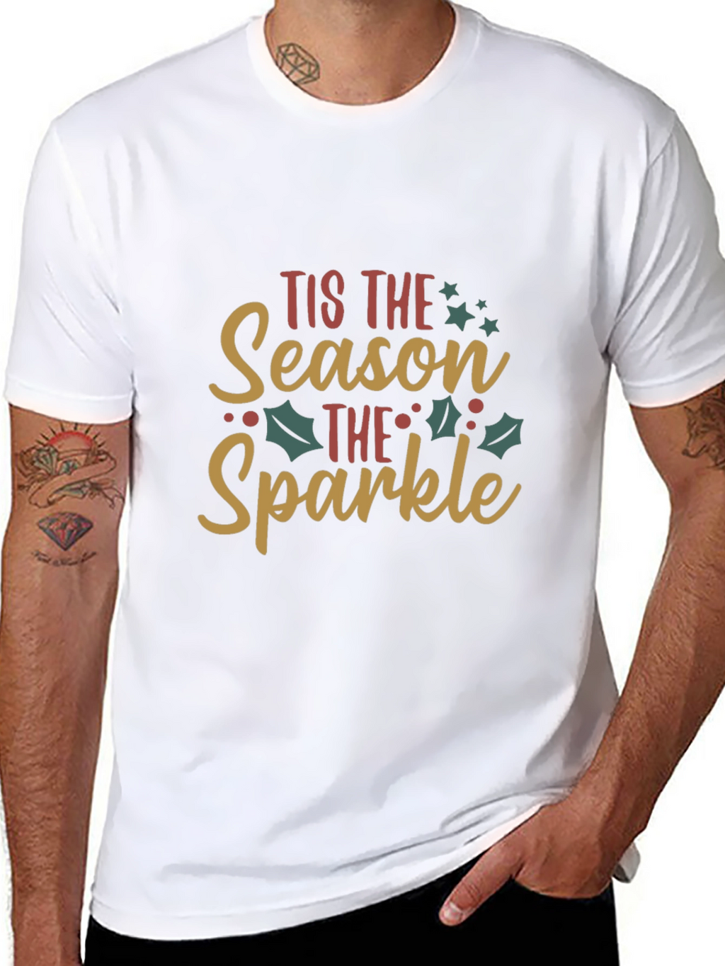 Tis The Season To Sparkle Christmas Graphic T-Shirt