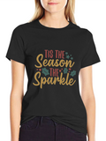 Tis The Season To Sparkle Christmas Graphic T-Shirt