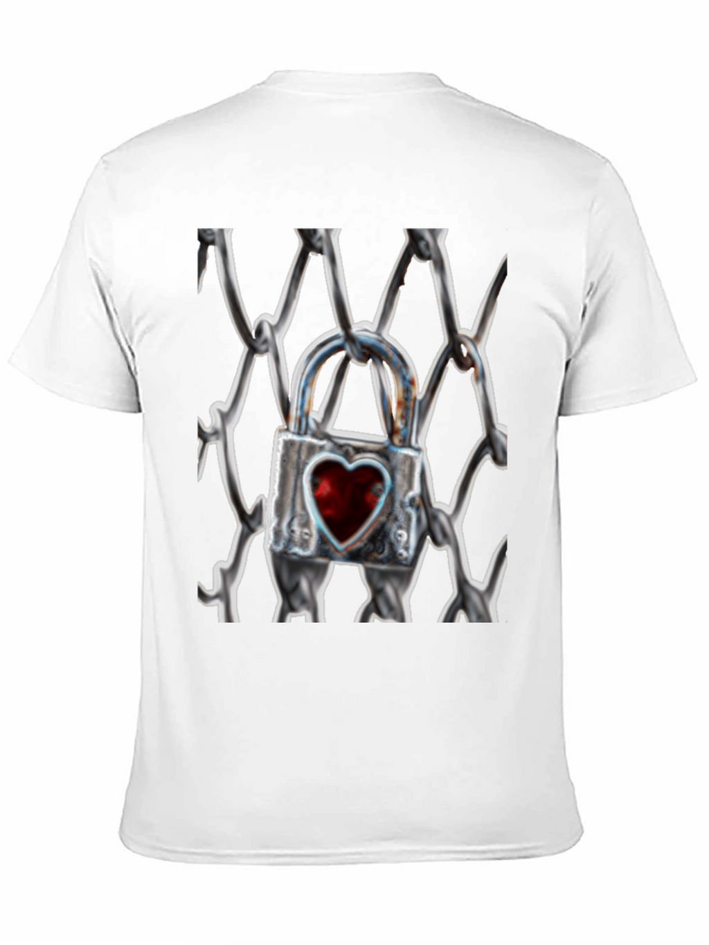 Heart Lock on Chains T-Shirt