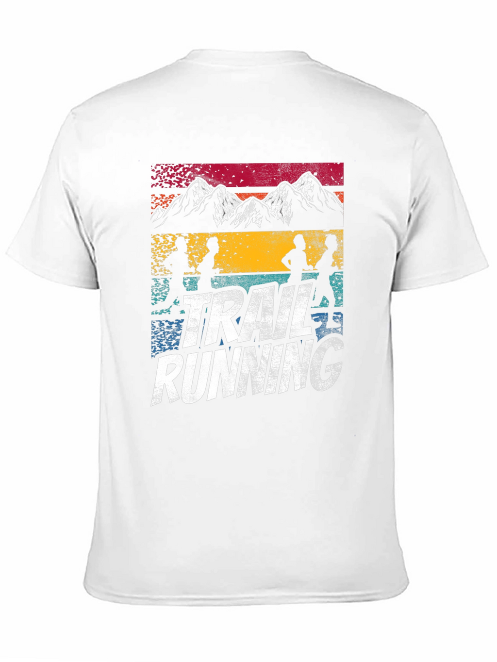 Trail Running T-Shirt - Mountain Design