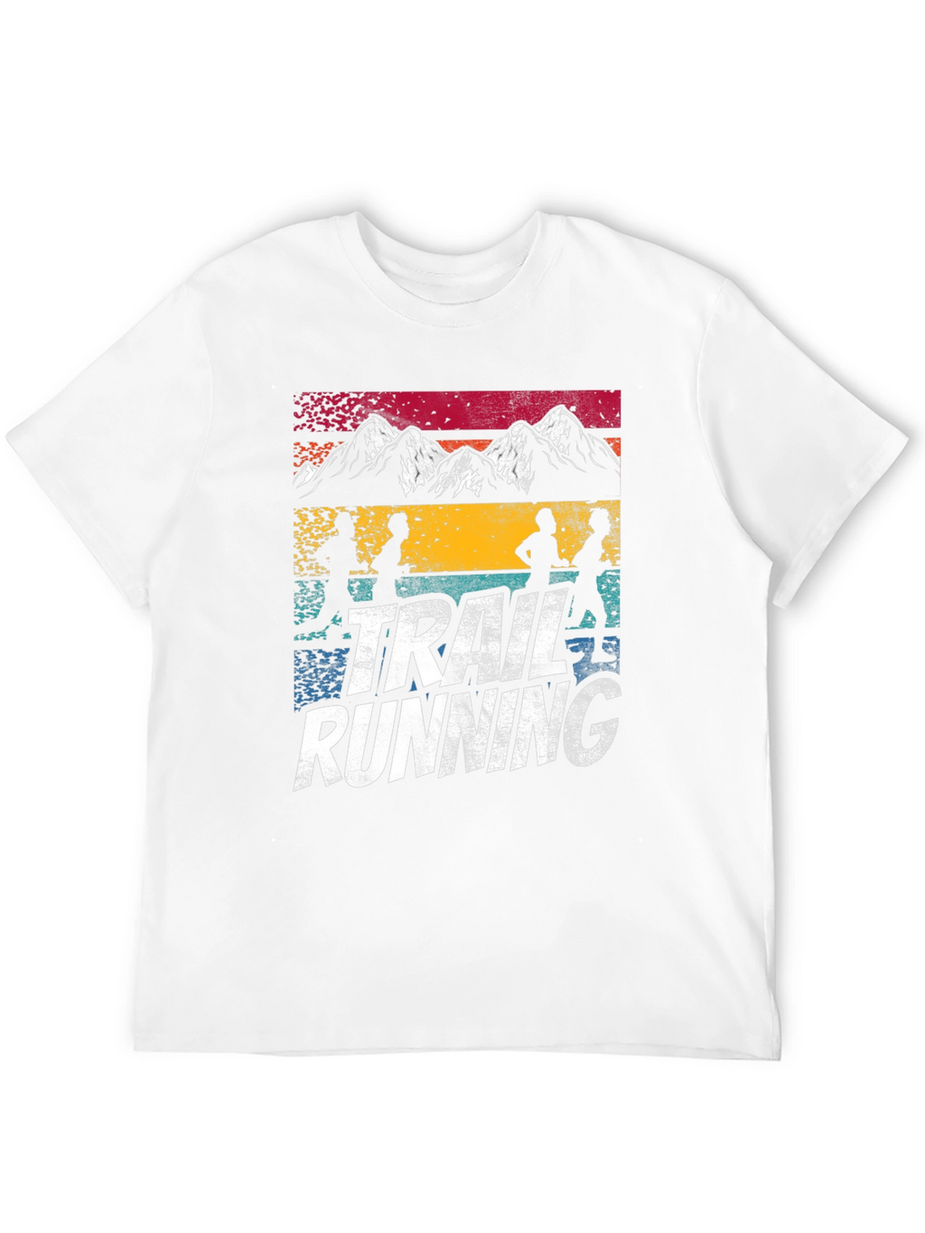 Trail Running T-Shirt - Mountain Design