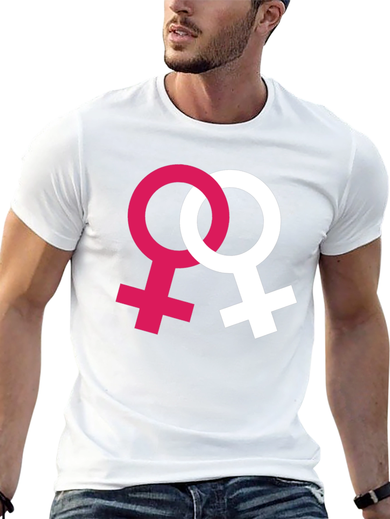 Lesbian Pride T-Shirt - Venus Symbol Tee