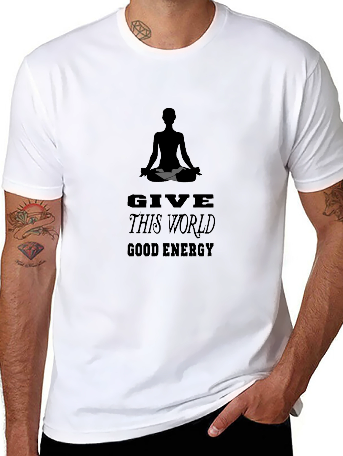 Good Energy Graphic Tee - Black