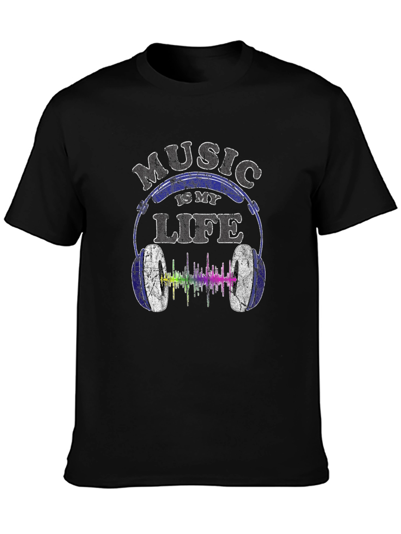 Music is My Life T-Shirt - Graphic Tee